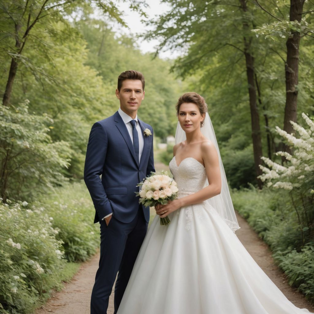 Couple Photo to Wedding Photo Photo Style