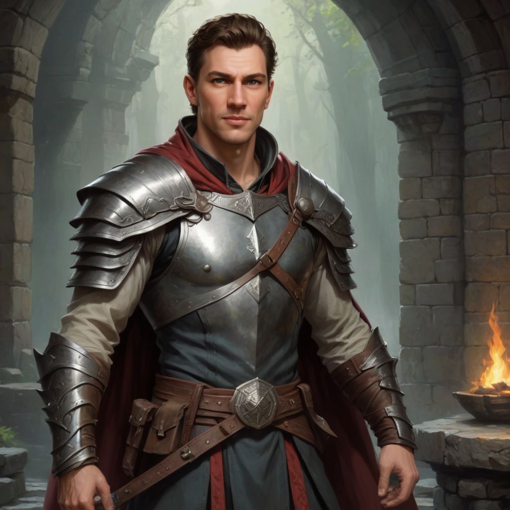 Dungeons and Dragons Man Photo Style