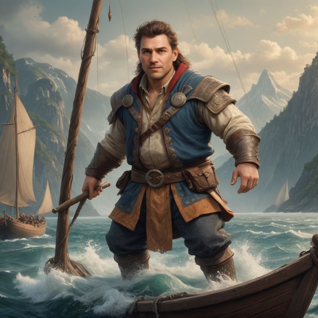 Dwarf Sailing Photo Style