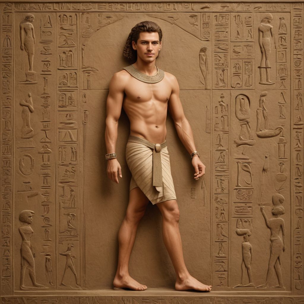 Egyptian Hieroglyphs Photo Style