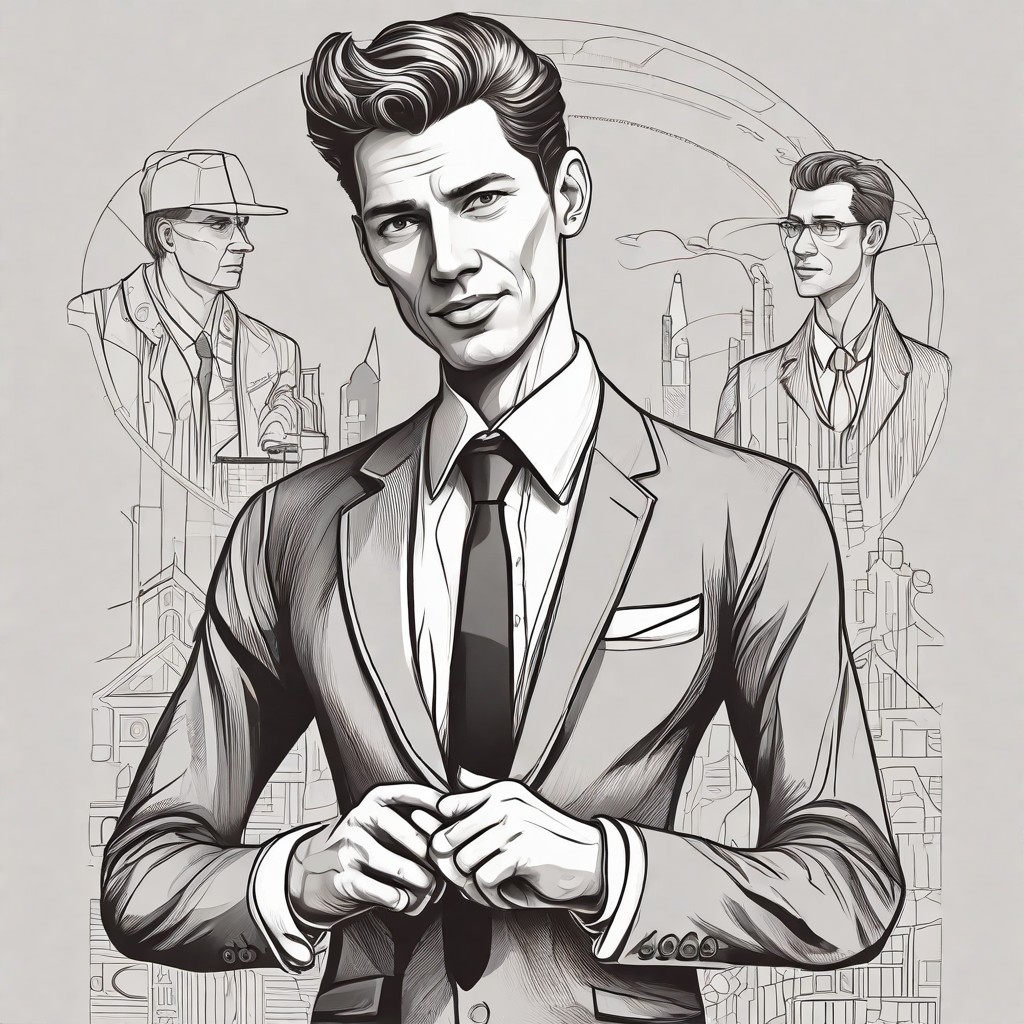 Converted Elegant Business Woman image