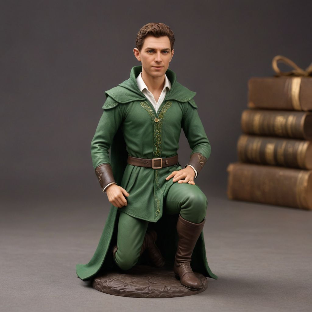 Elf Figurine Photo Style