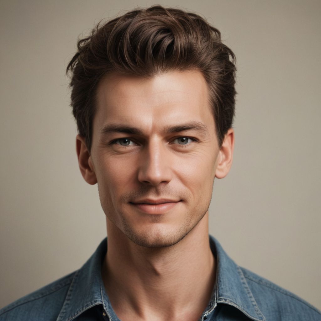 False Smile Photo Style