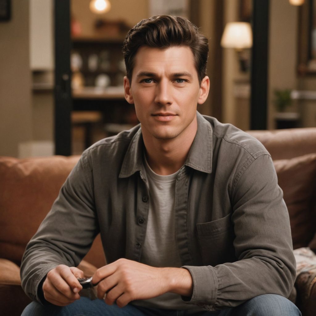 Friends TV Show Photo Style