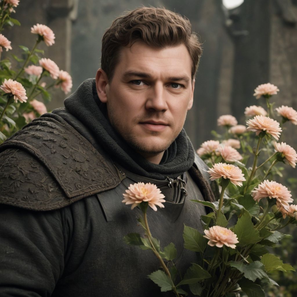 Game of Thrones Hodor Smelling the Flowers Photo Style