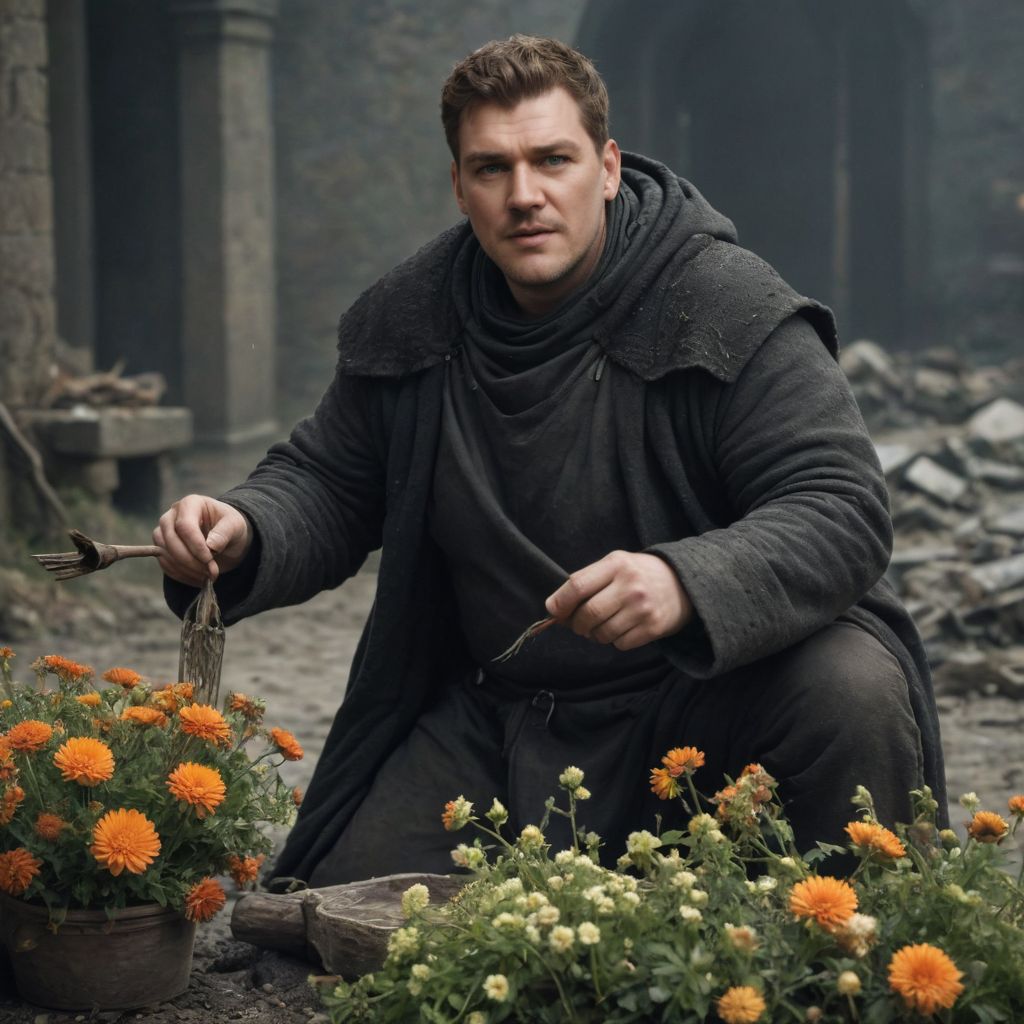 Game of Thrones Hodor Smelting the Flowers Photo Style