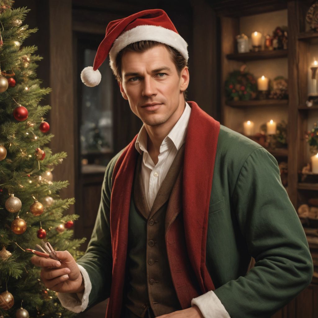 German Christmas Photo Style