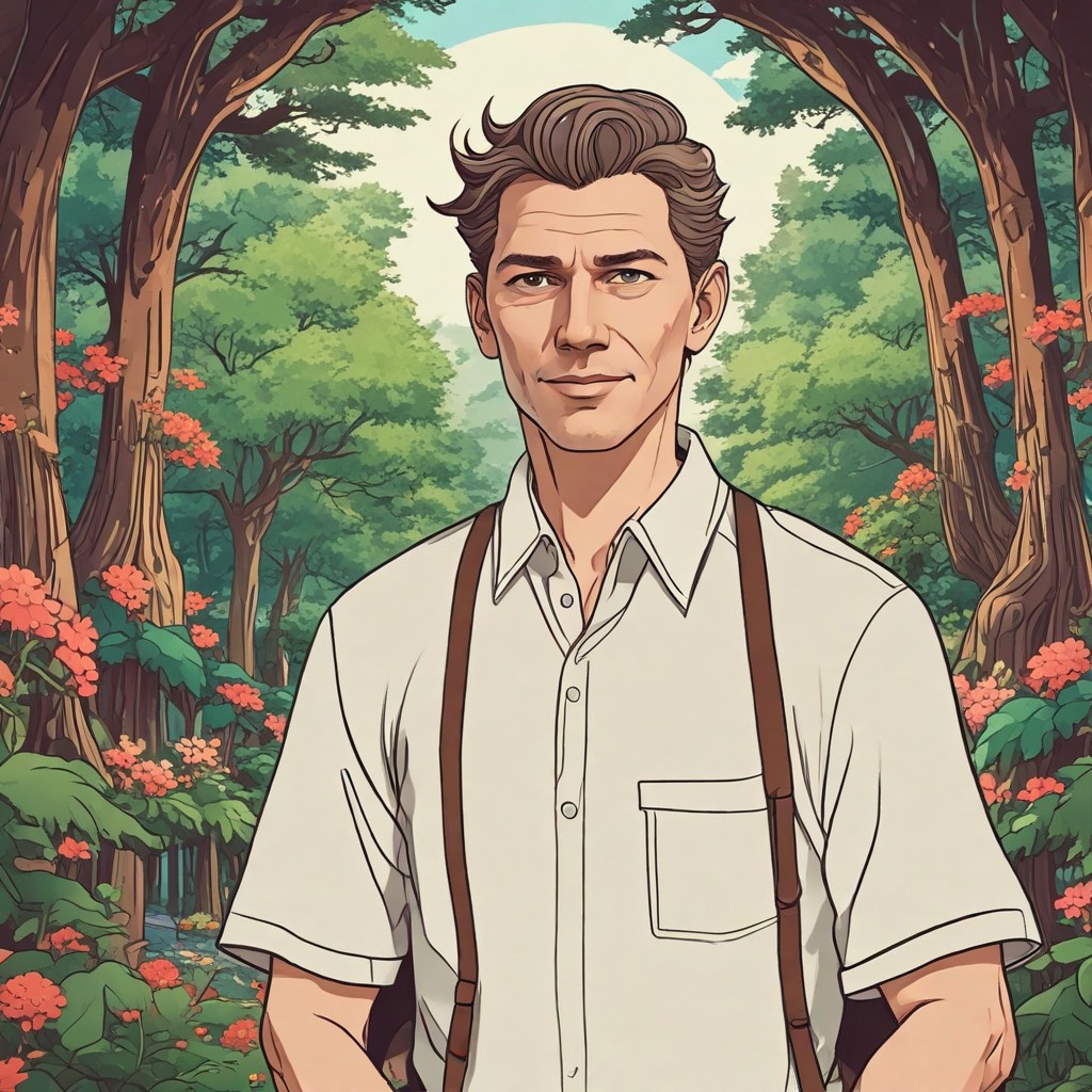 Ghibli Saya Photo Style