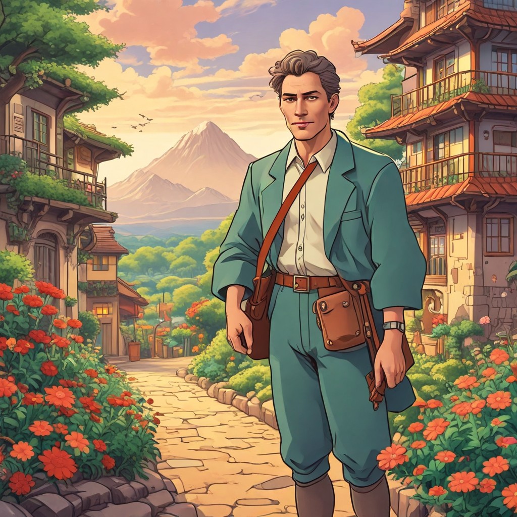 Converted Ghibli image