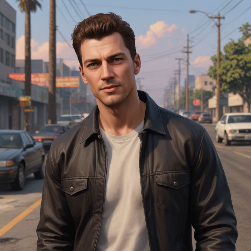 Grand Theft Auto Aesthetic Photo Style