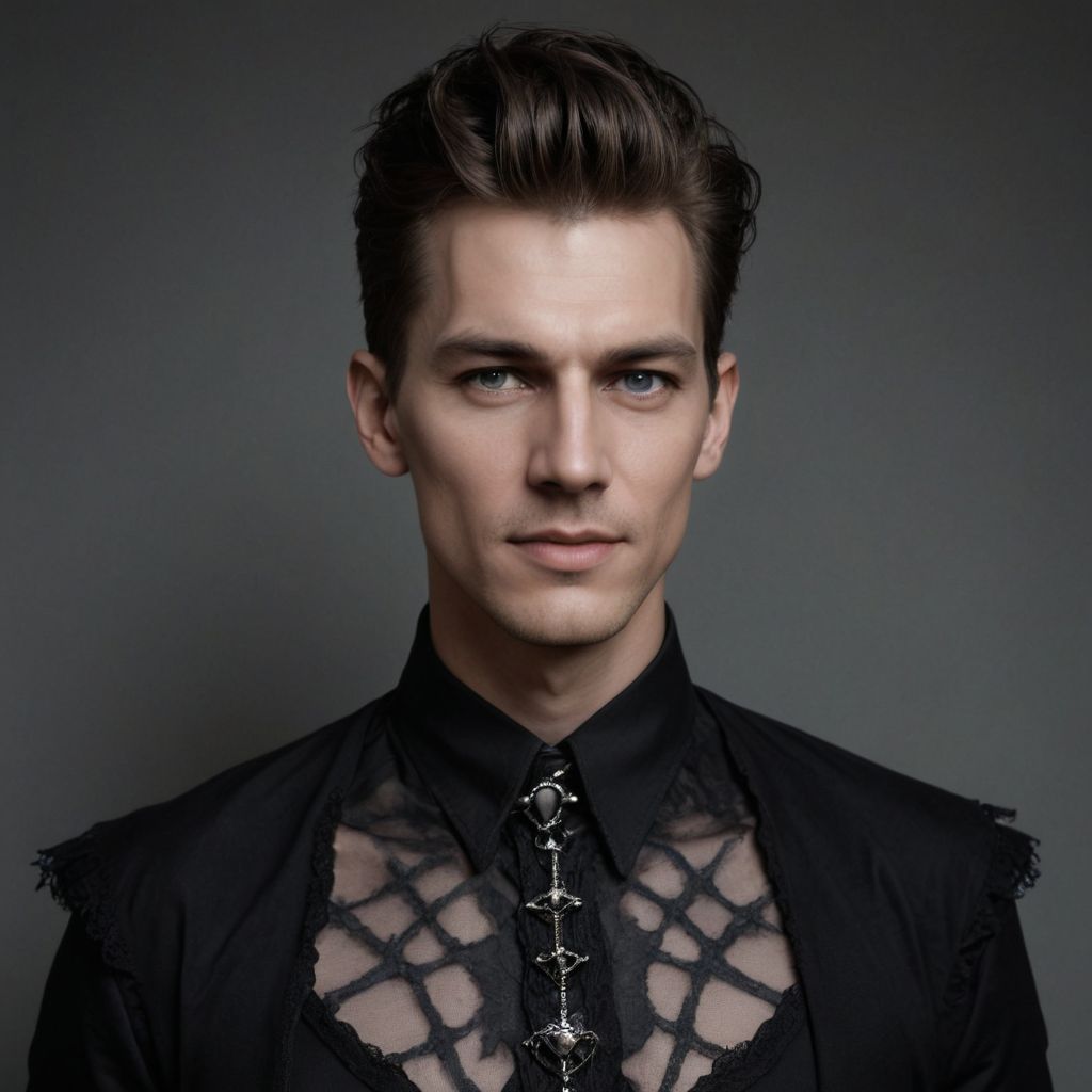 Hard Gothic Makeup Photo Style