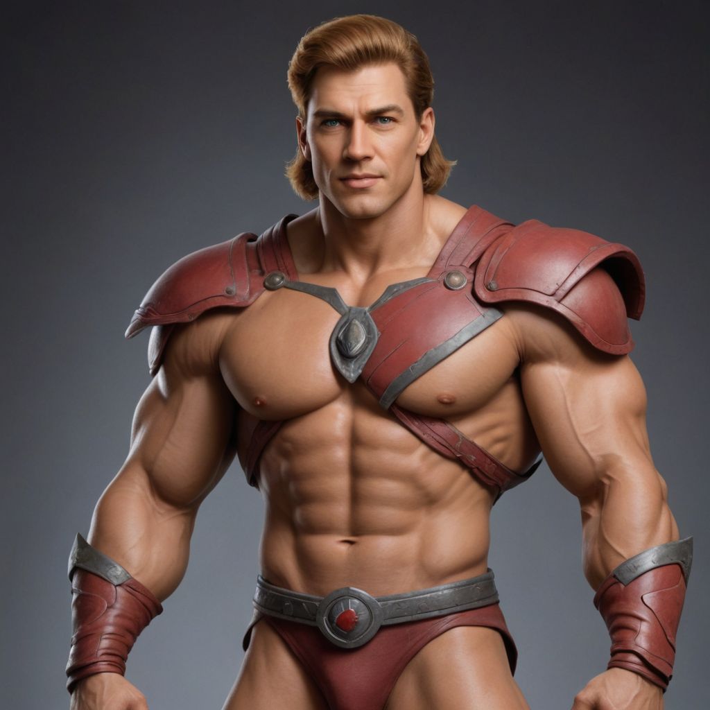 He-Man Photo Style