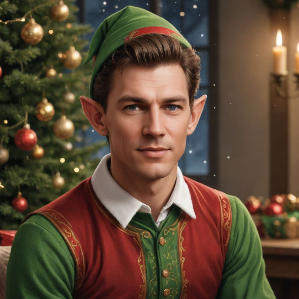 Holiday Elf Photo Style