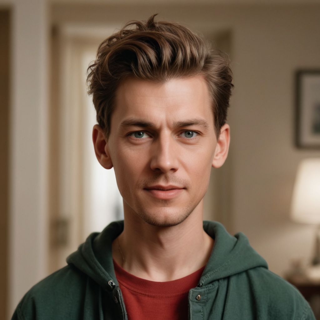 Home Alone Kid Photo Style