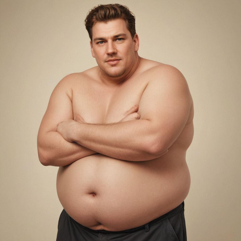 Hugging Fat People Photo Style