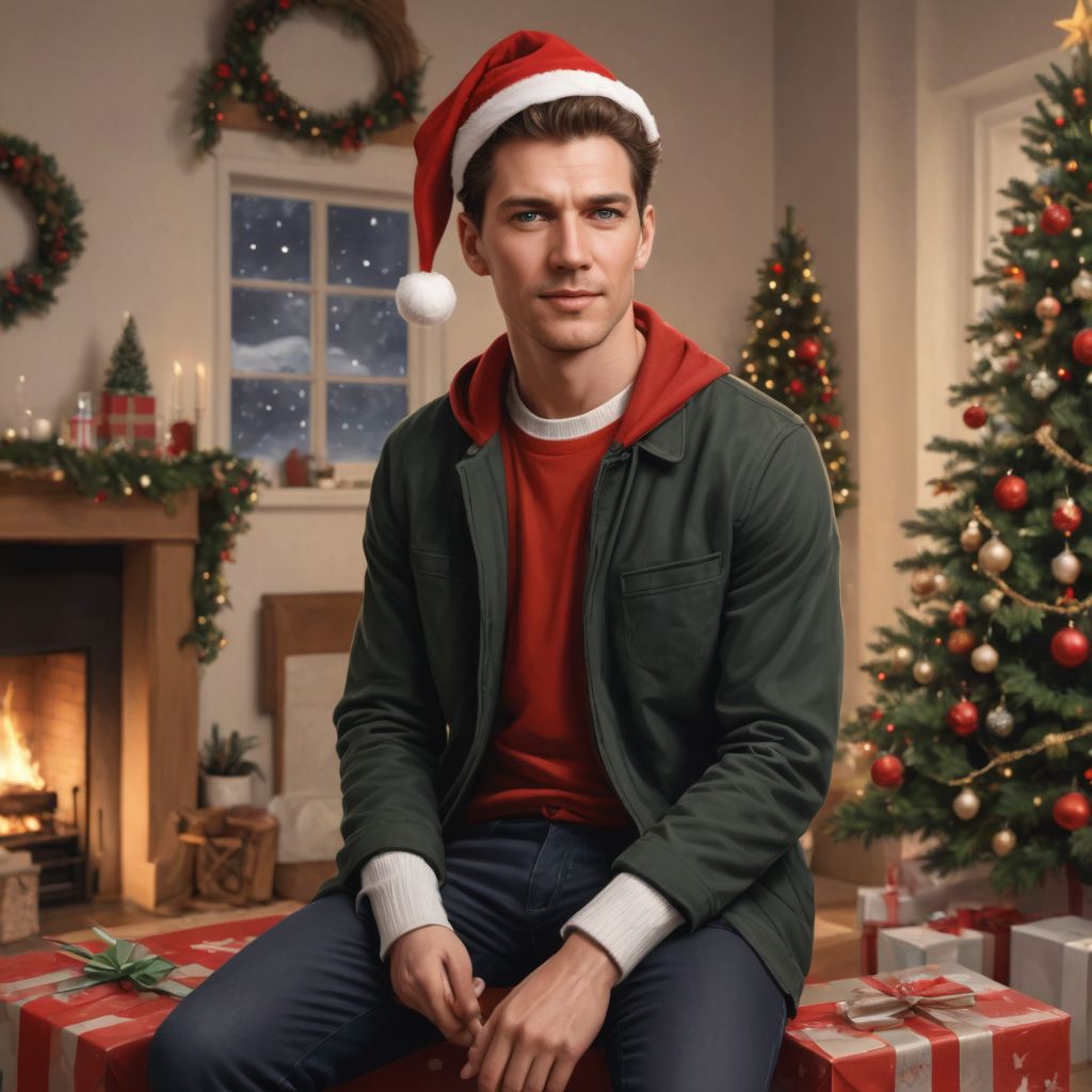 I Want Christmas Vibe Photo Style