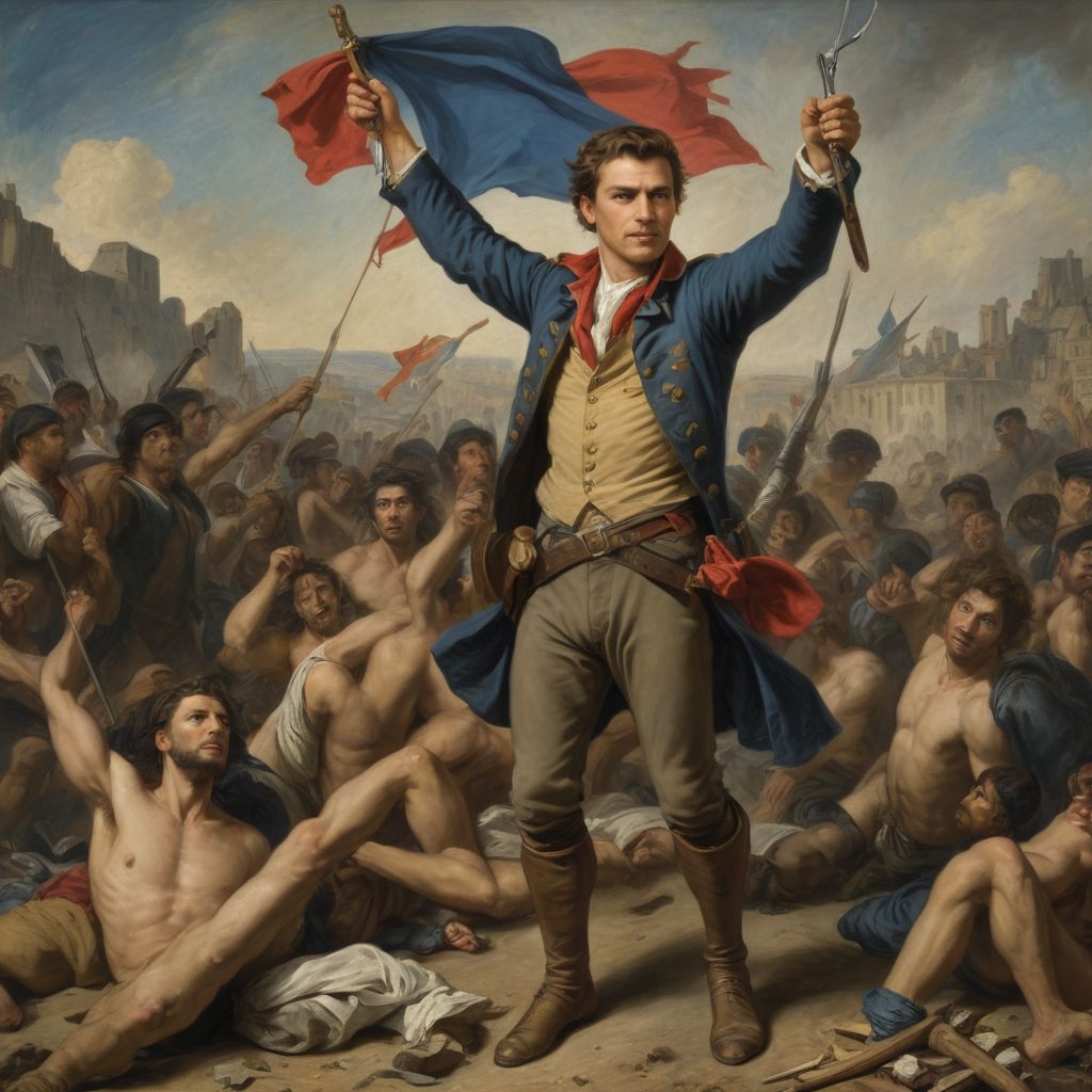 La Liberté Guidant Le Peuple de Delacroix Photo Style