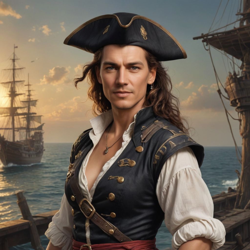 Lady Pirate Photo Style