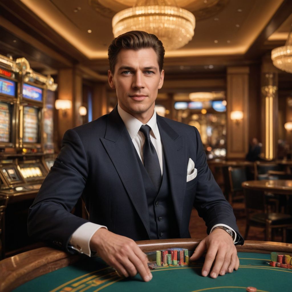 Las Vegas Art Deco Casino Photo Style