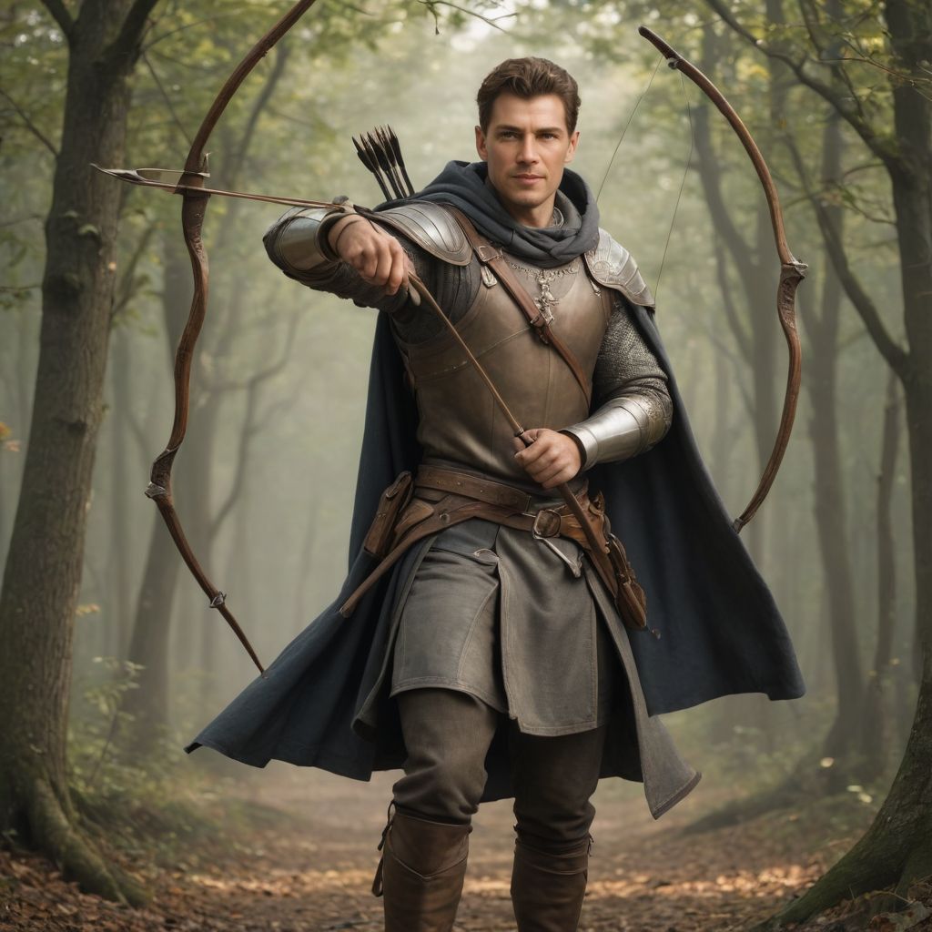 Medieval Archer Photo Style
