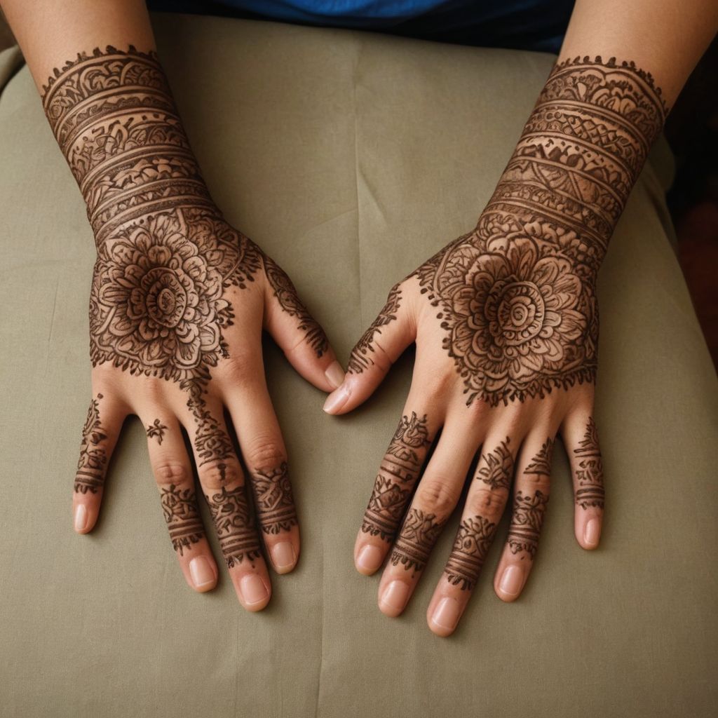 Mehndi Design Photo Style