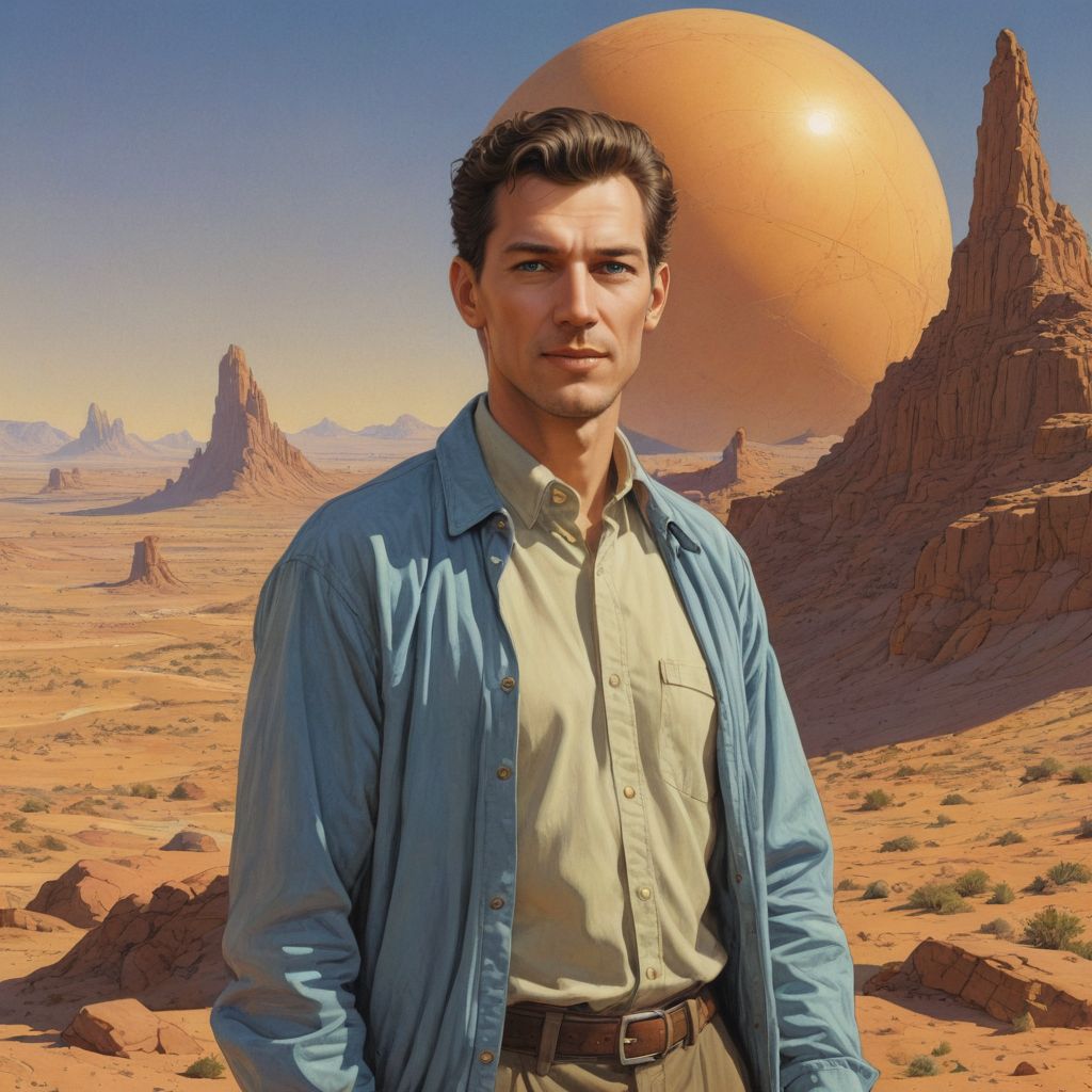 Moebius Art Photo Style