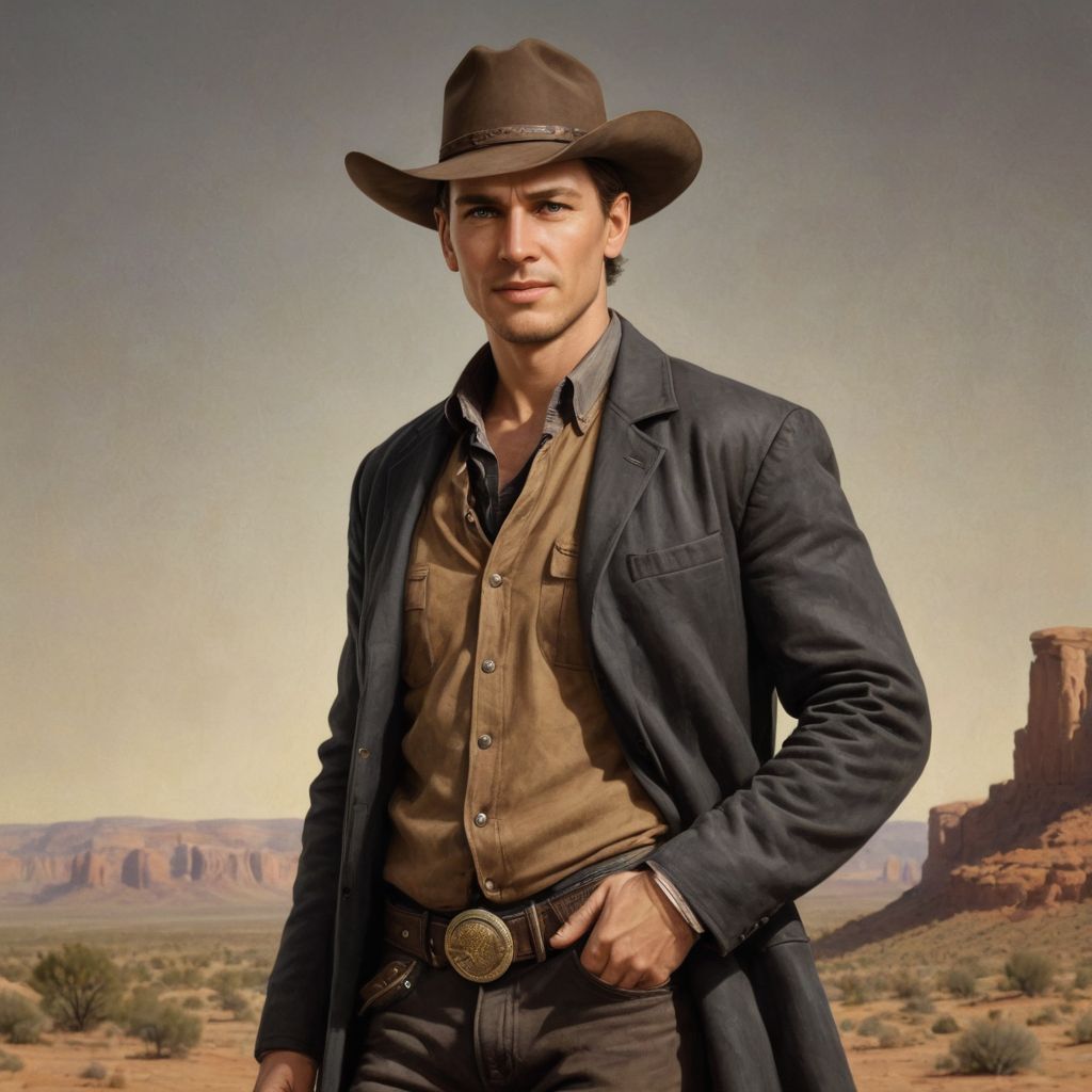 Outlaw Cowboy Photo Style