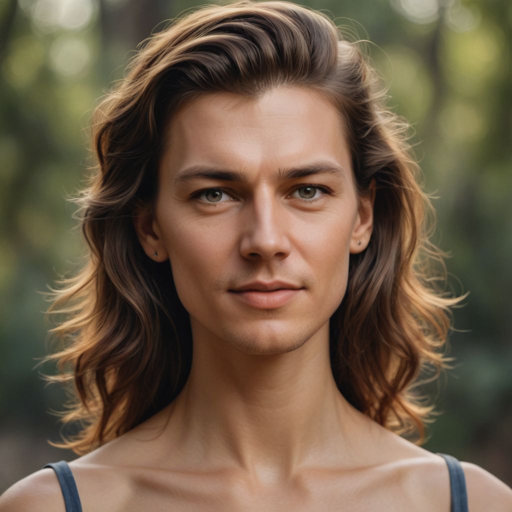 Photorealistic Female Portrait Photo Style