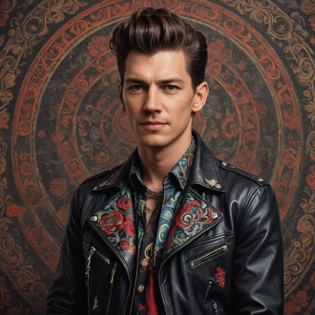 Rockabilly Psychedelica Photo Style