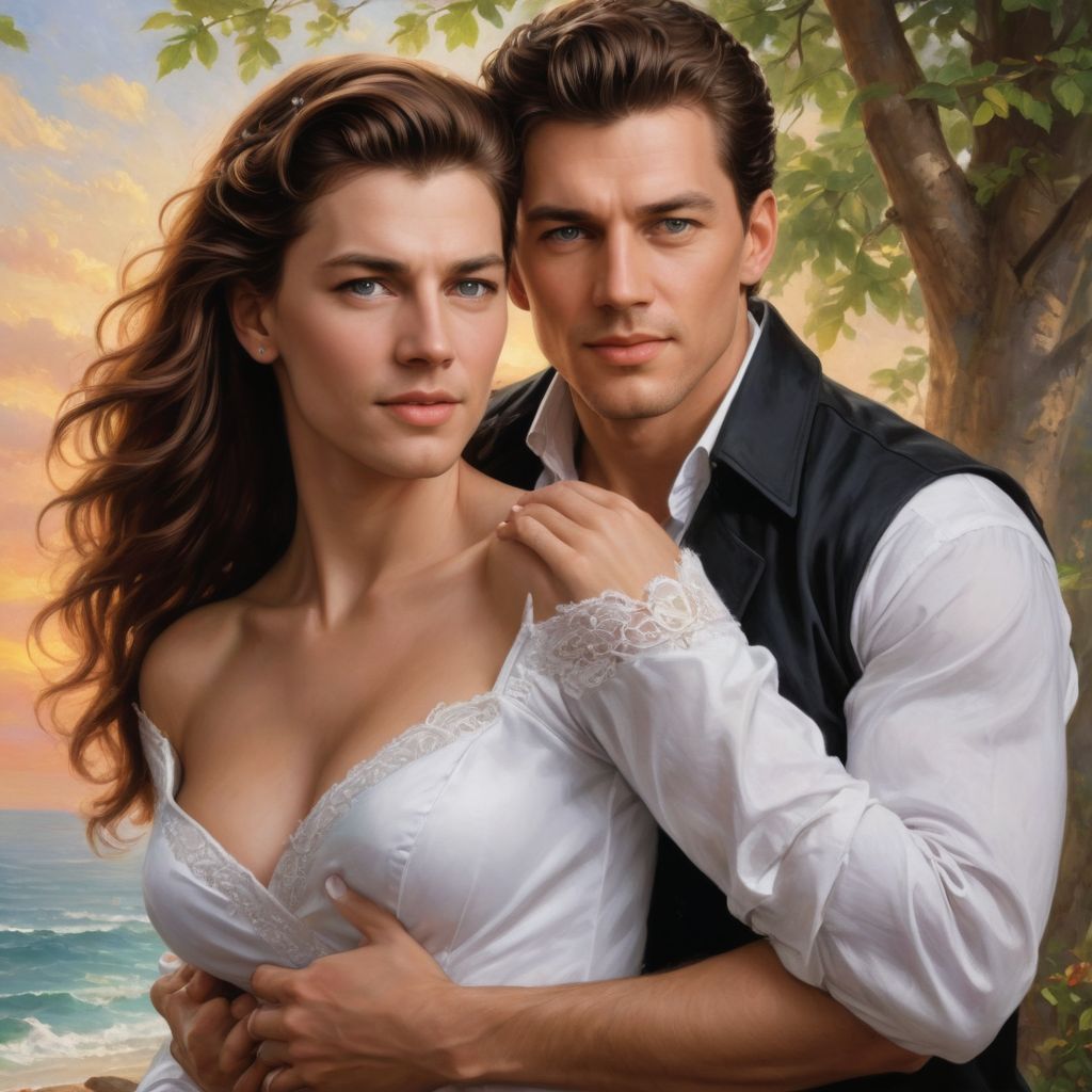 Romance Novel Cover Photo Style
