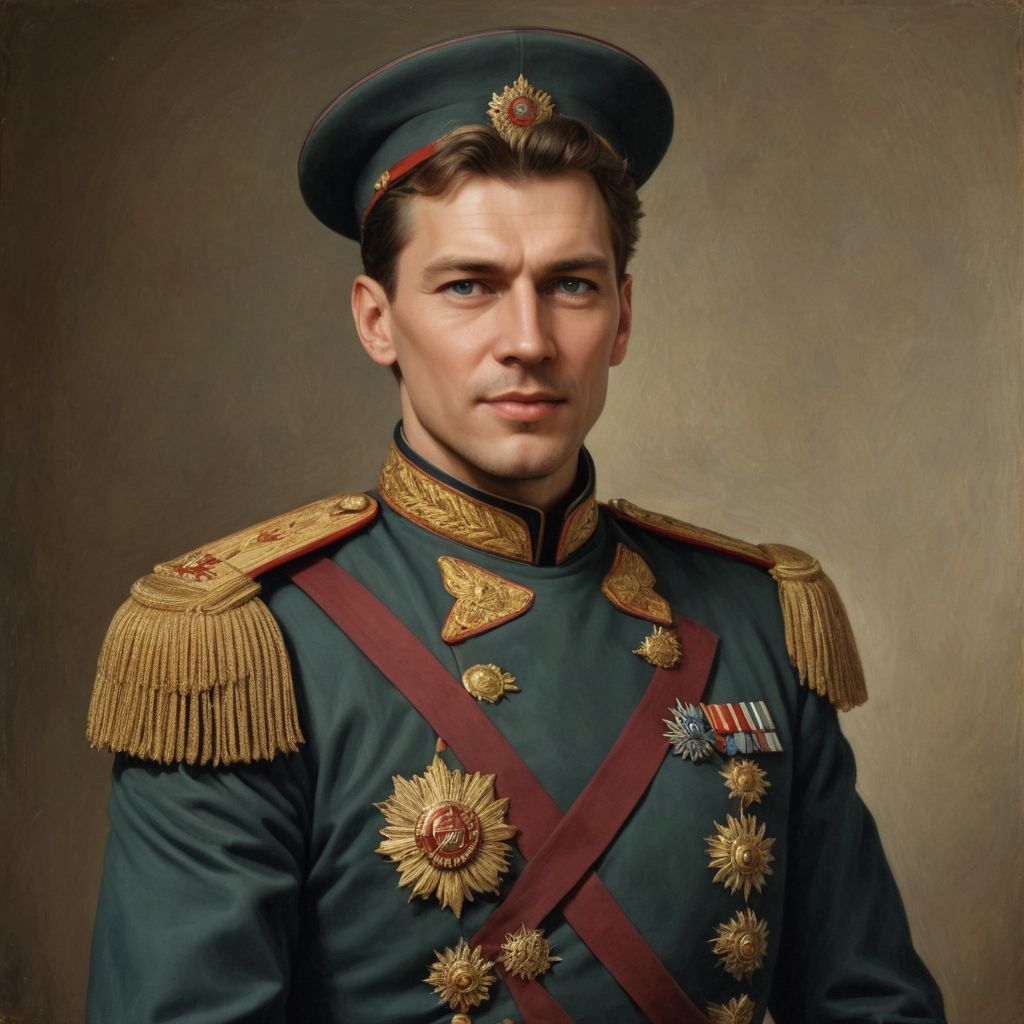 Russian General Photo Style