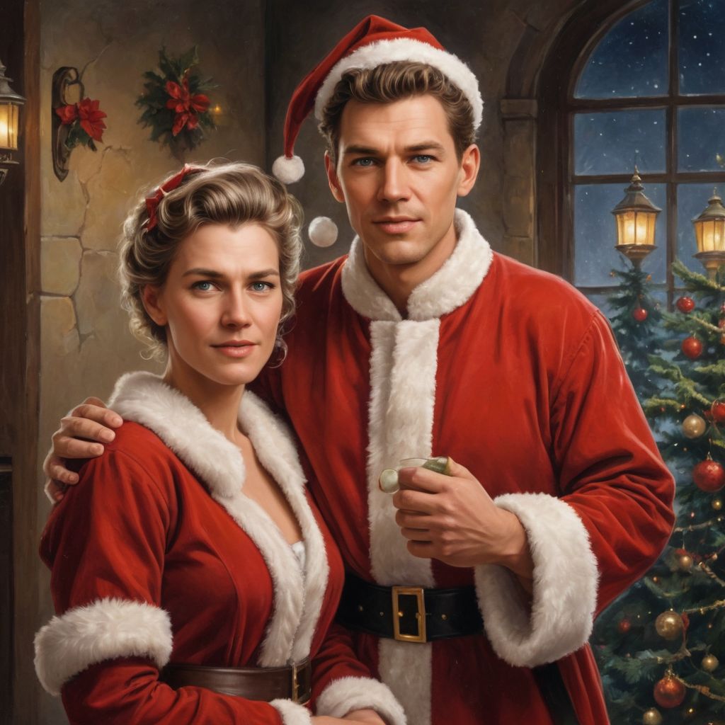 Santa and Mrs. Claus Photo Style