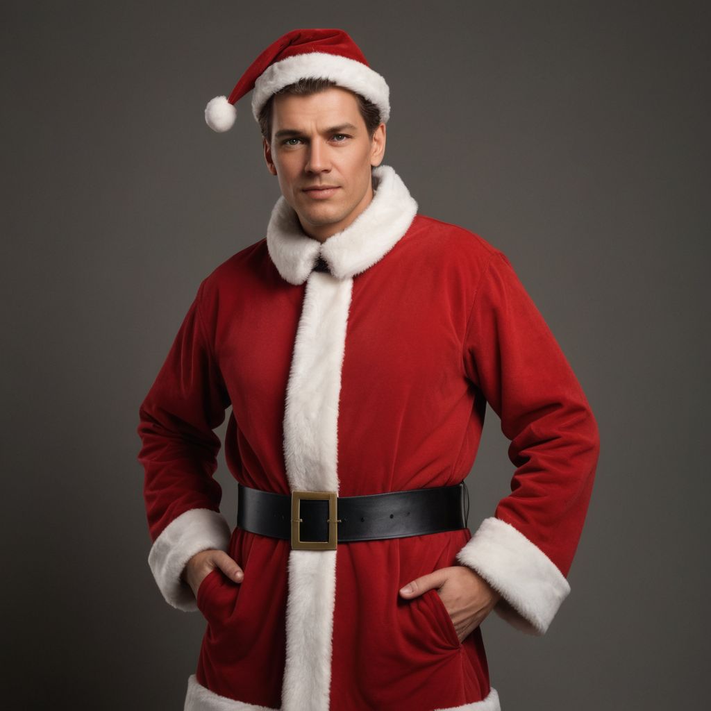 Santa Claus Costume Photo Style