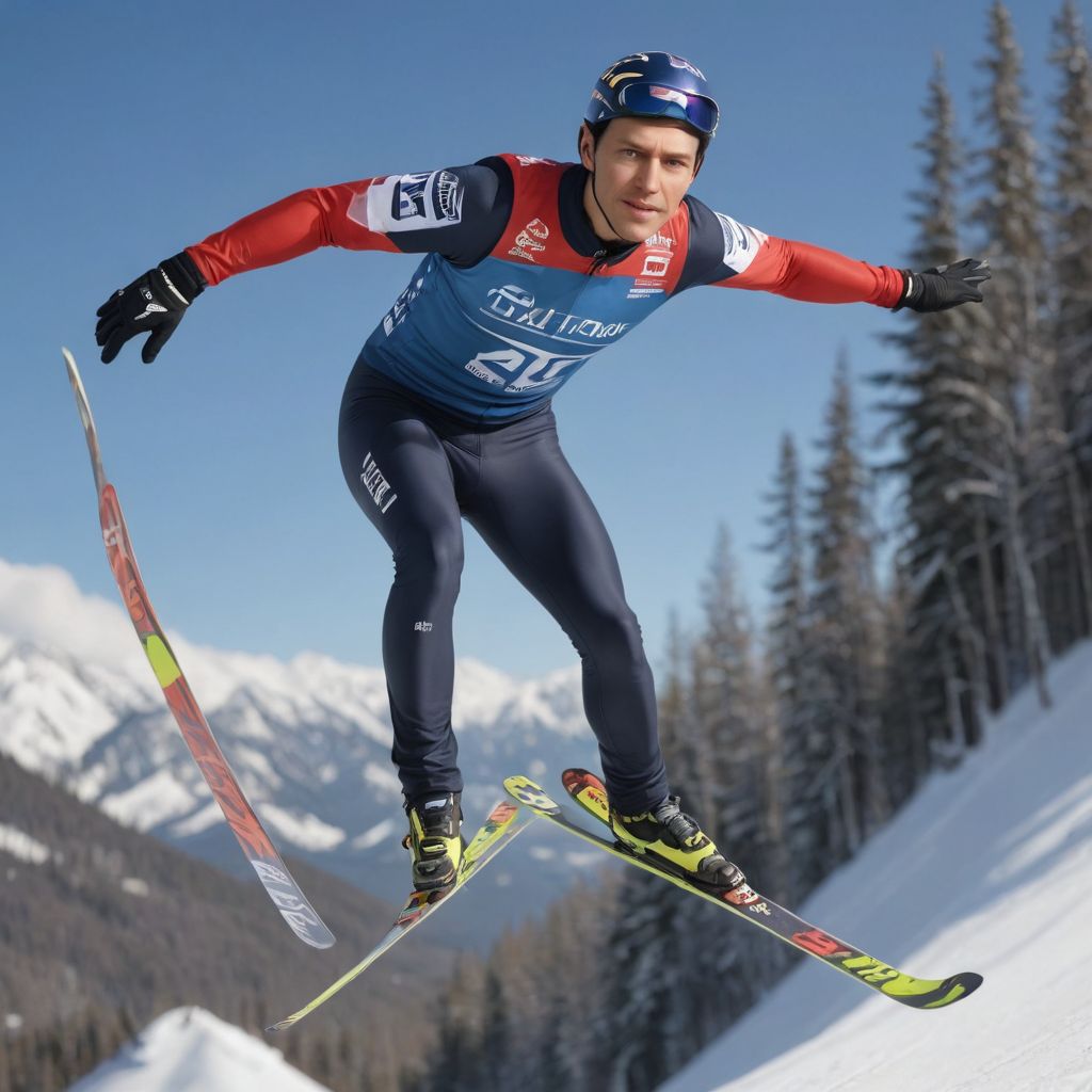 Ski Jumping Photo Style