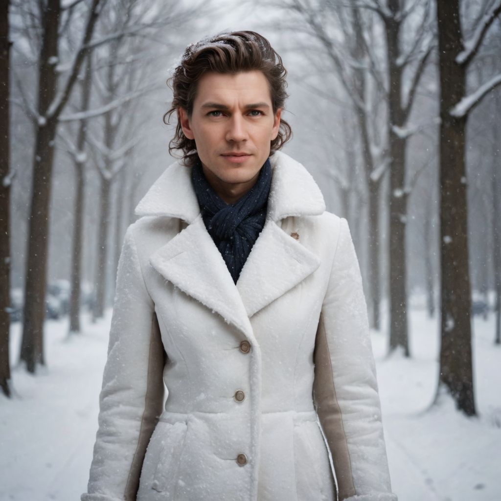 Snow Woman Photo Style