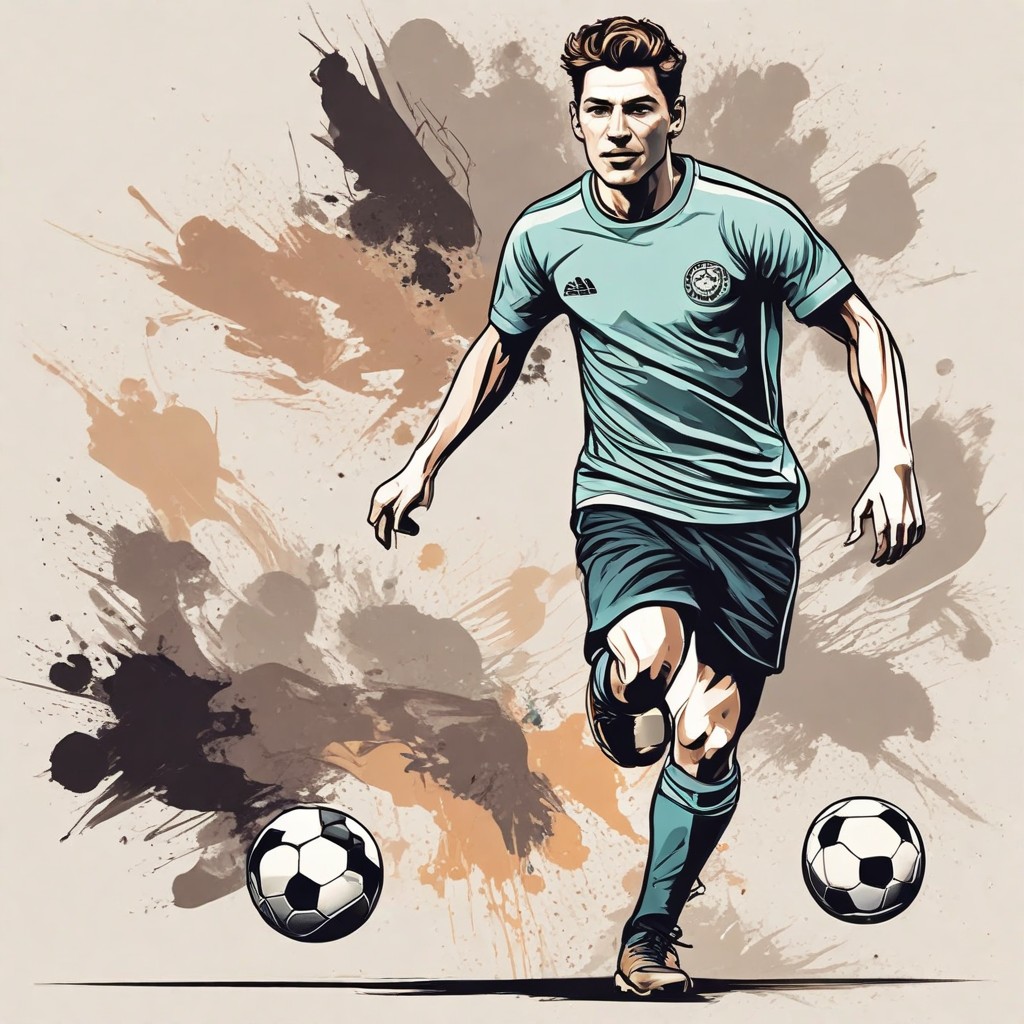 Soccer Player Photo Style