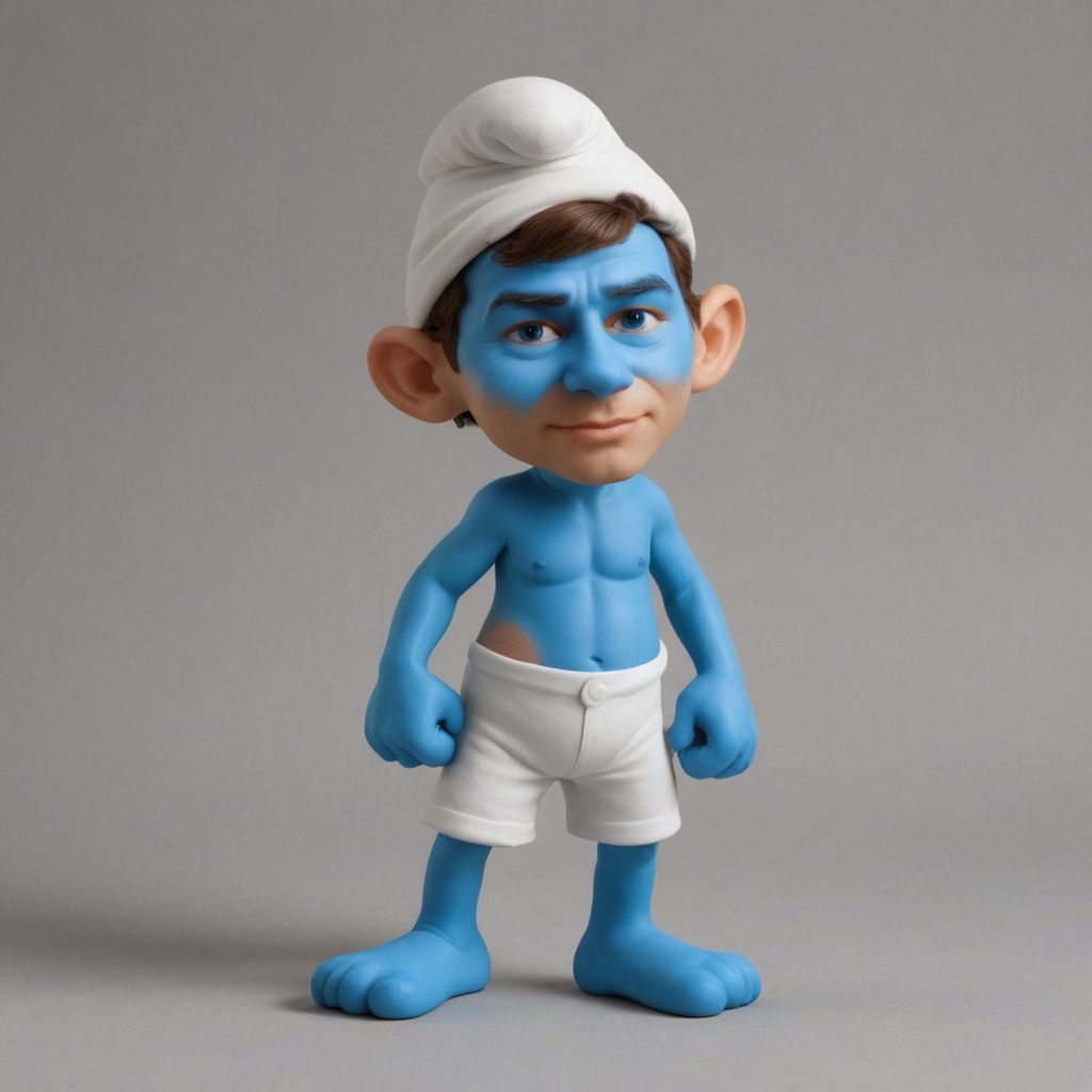 The Smurfs Photo Style