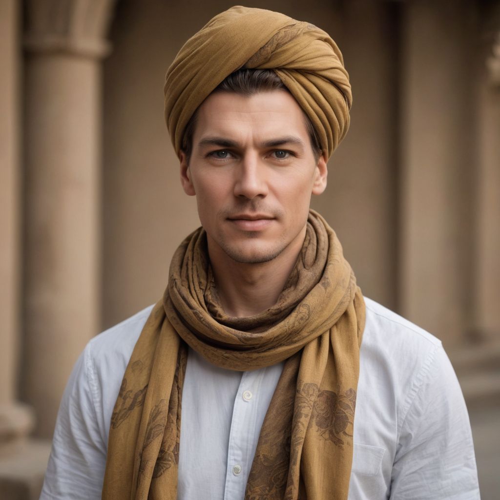 Turban Scarf Photo Style