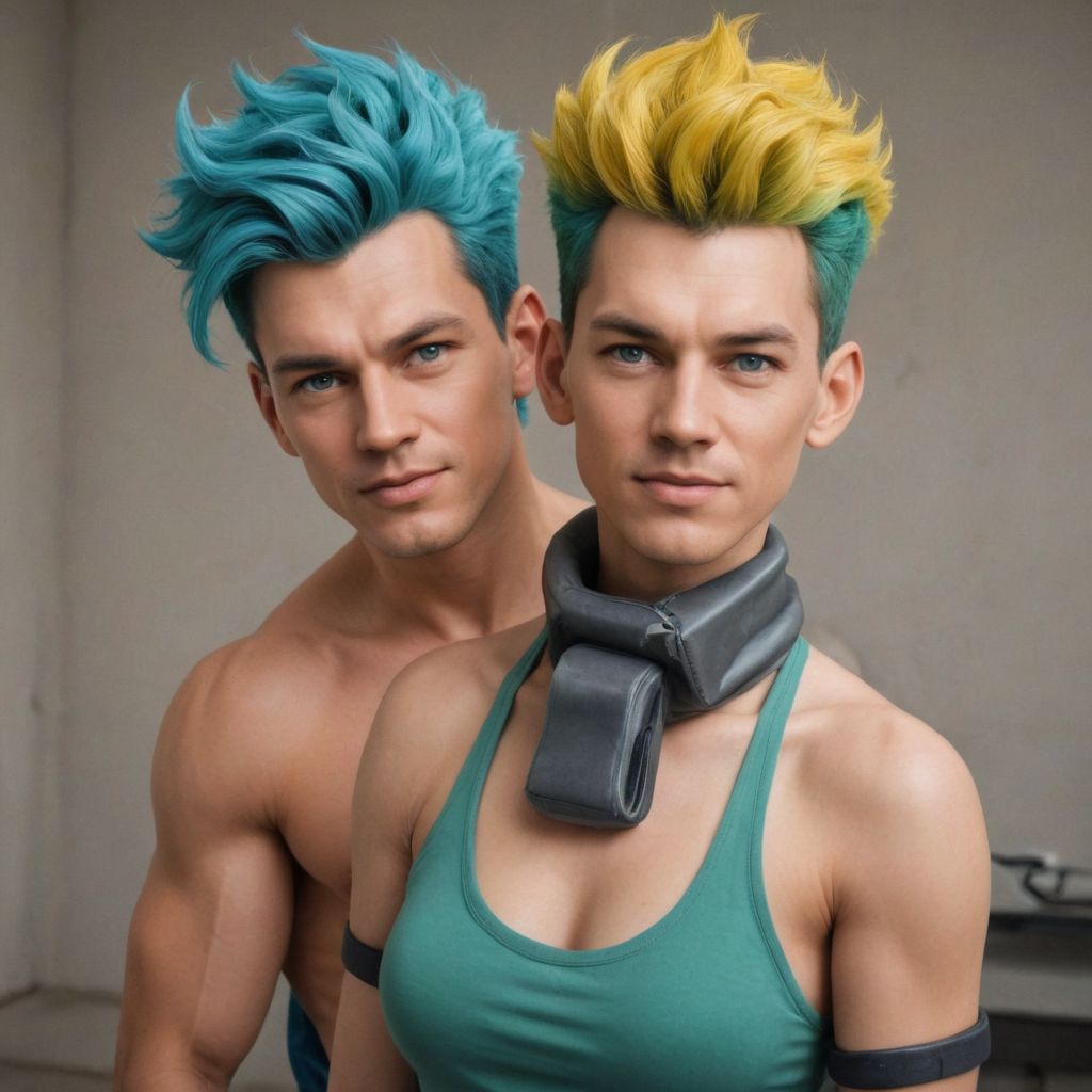 Végéta et Bulma Photo Style