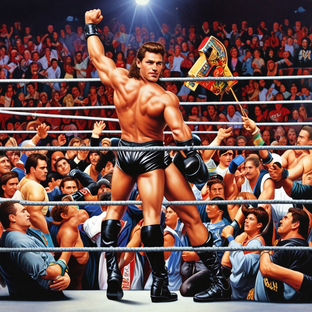 WWF Royal Rumble 1991 Poster Photo Style