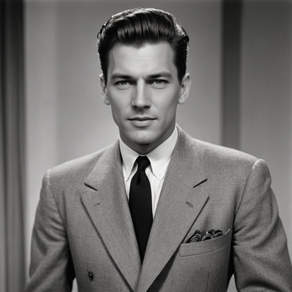 1950 Hollywood Glamour Photo Style