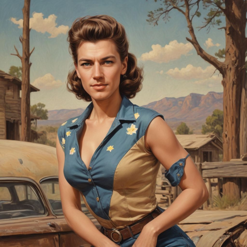 1960s Western Pop Culture, Comic Book, Pin-Up Photo Style
