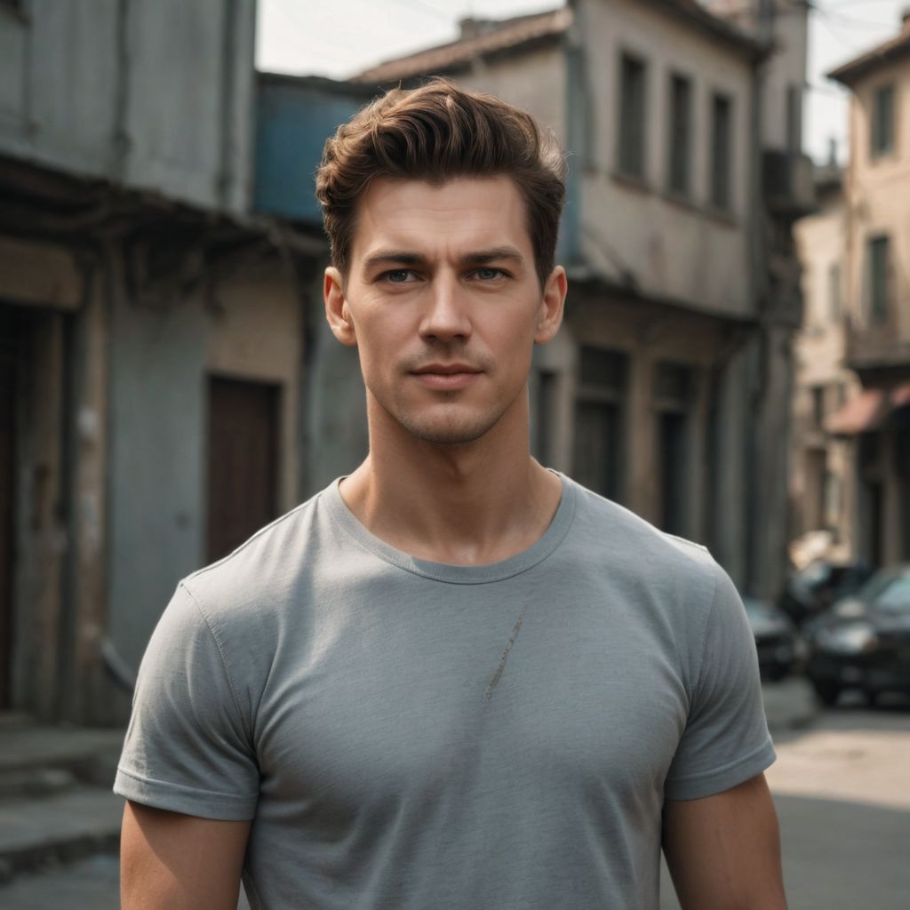 Attitude Boy Cinematic Photo Style