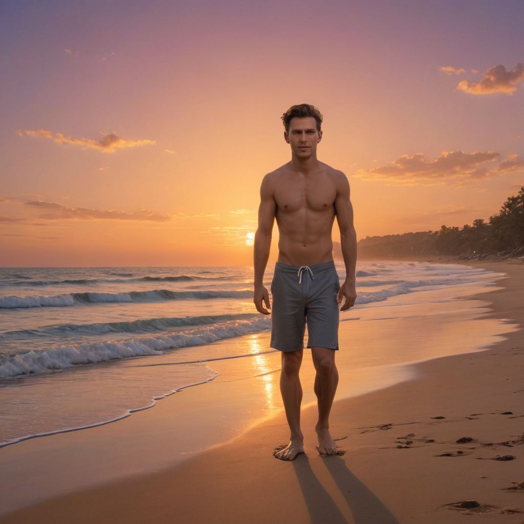 Beach Sunset Photo Style