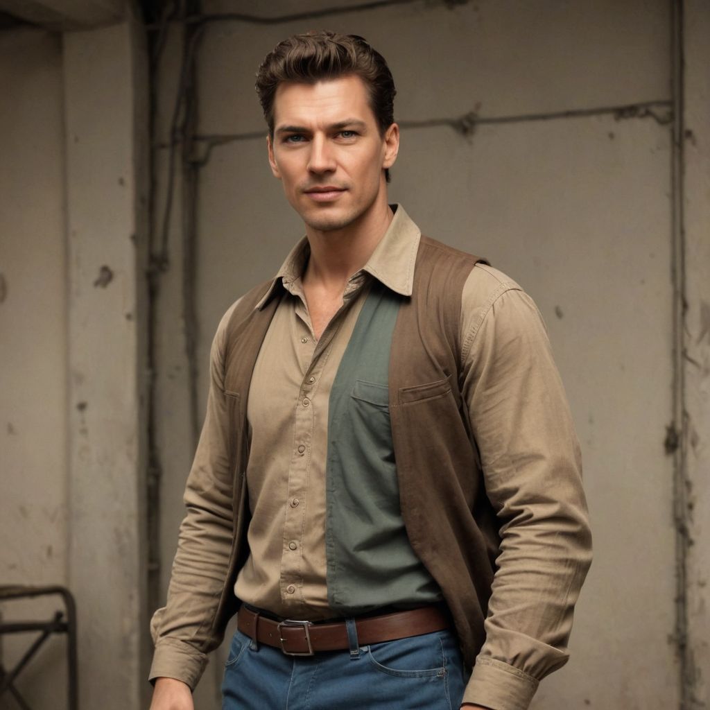 Character Make with the Comic of Tanino Liberatore Photo Style