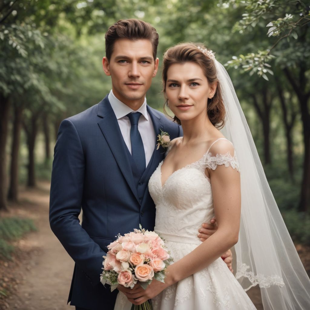 Couple Wedding Photo Photo Style