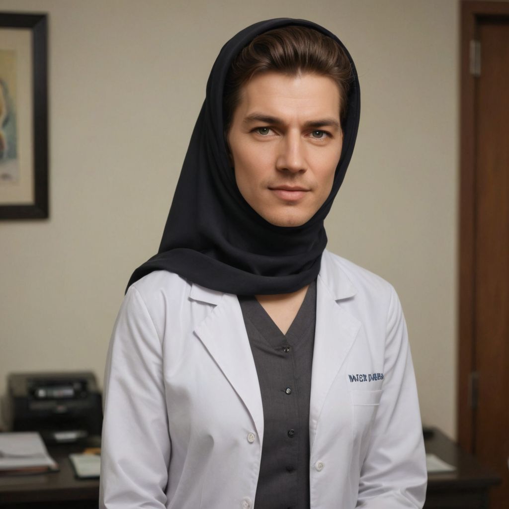 Dokter Wanita Verhijab Photo Style