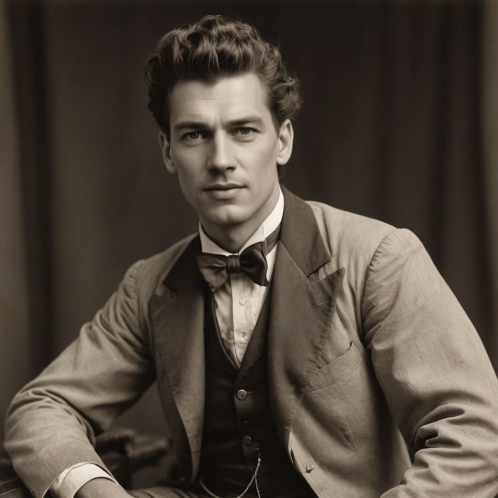 Early Century Circus Clown Photo Style