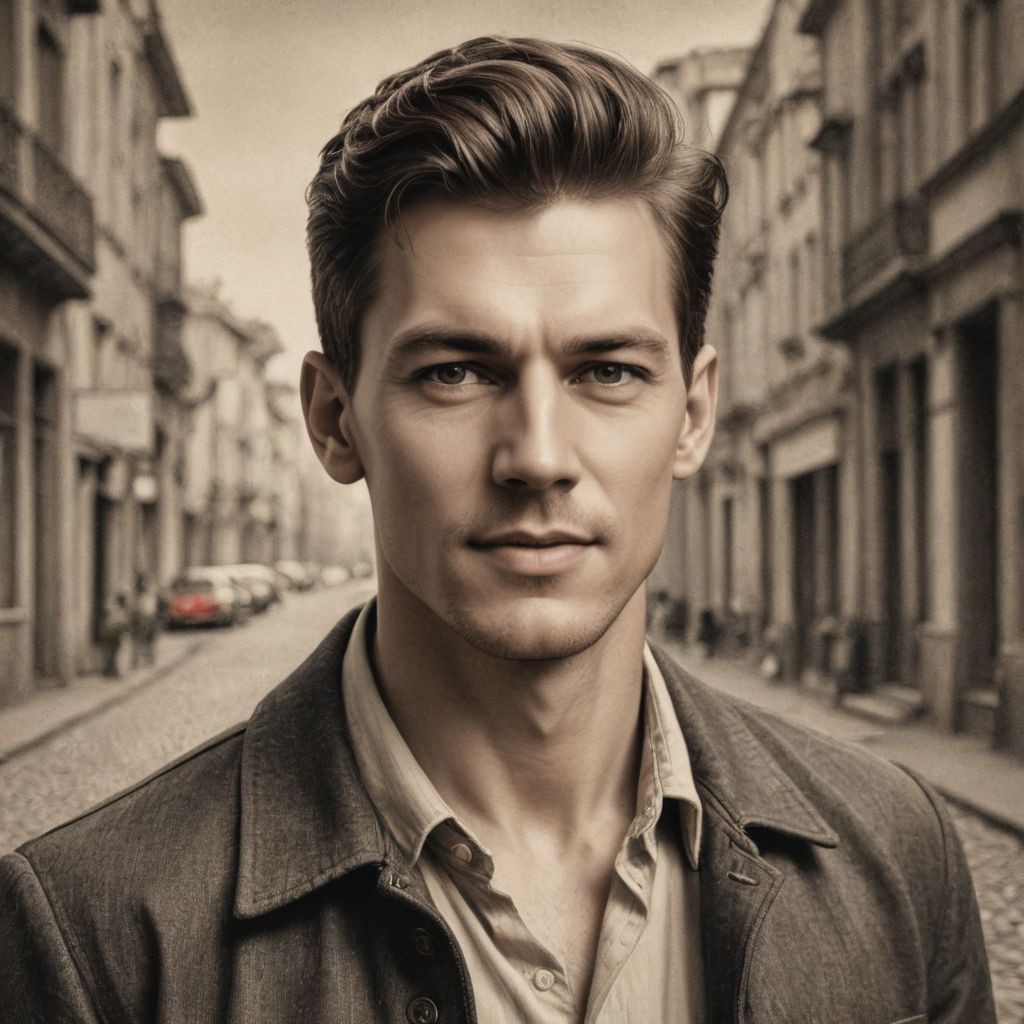 Engraved Drawing Photo Effect Photo Style