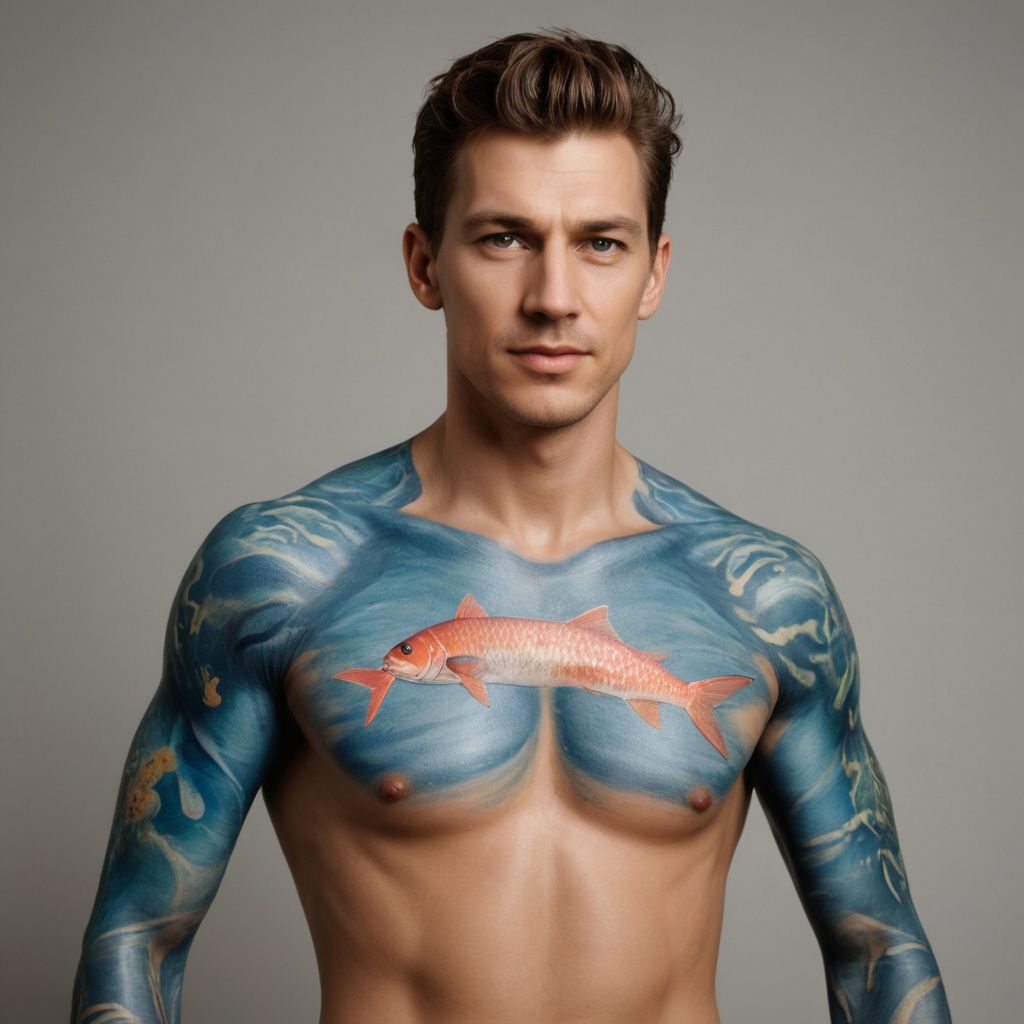 Fish Body Photo Style